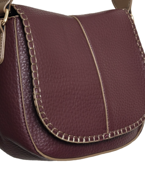 Alternative view of Maroon Charlie Cross Body Bag